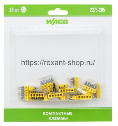 фото Клемма  WAGO 07-5134-20 в Уфе