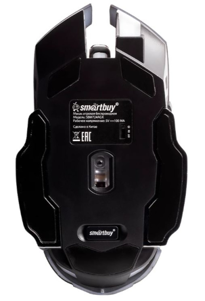 фото Оптическая светодиодная мышь SmartBuy SBM724AGK, Черный, [SBM724AGK] в Уфе