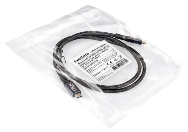 фото Кабель интерфейсный  Exegate EX-CCP-USB4-CMCM-QC-1.0 в Санкт-Петербургe