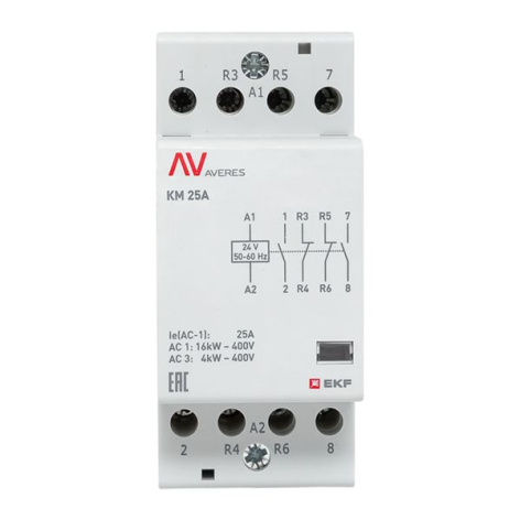 фото Контактор модульный EKF km-av-2-25-22-24V в Ростове-на-Дону