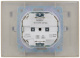 фото Розетка двухместная с заземлением в сборе IEK SK-R26-16-44-K37-F в Казани