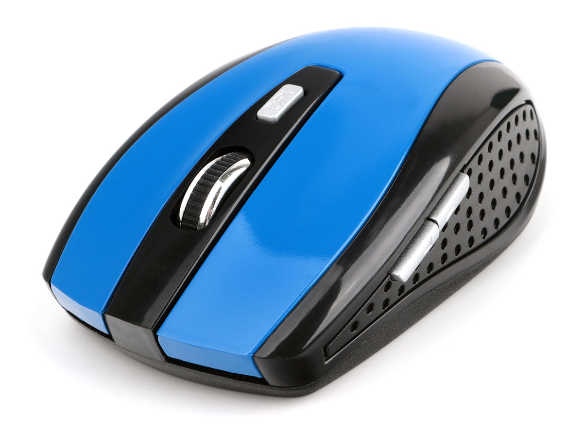 

Мышь Wireless Gembird MUSW-330-1 2400 DPI, 2.4ГГц, синяя, MUSW-330-1