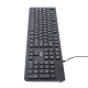 фото Мембранная клавиатура Filum FL-KB20-BK, USB, Черный [FL-KB20-BK] в Воронеже