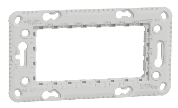 Изображение товара Суппорт Schneider Electric NU7104 для 4 модулей, однорядный