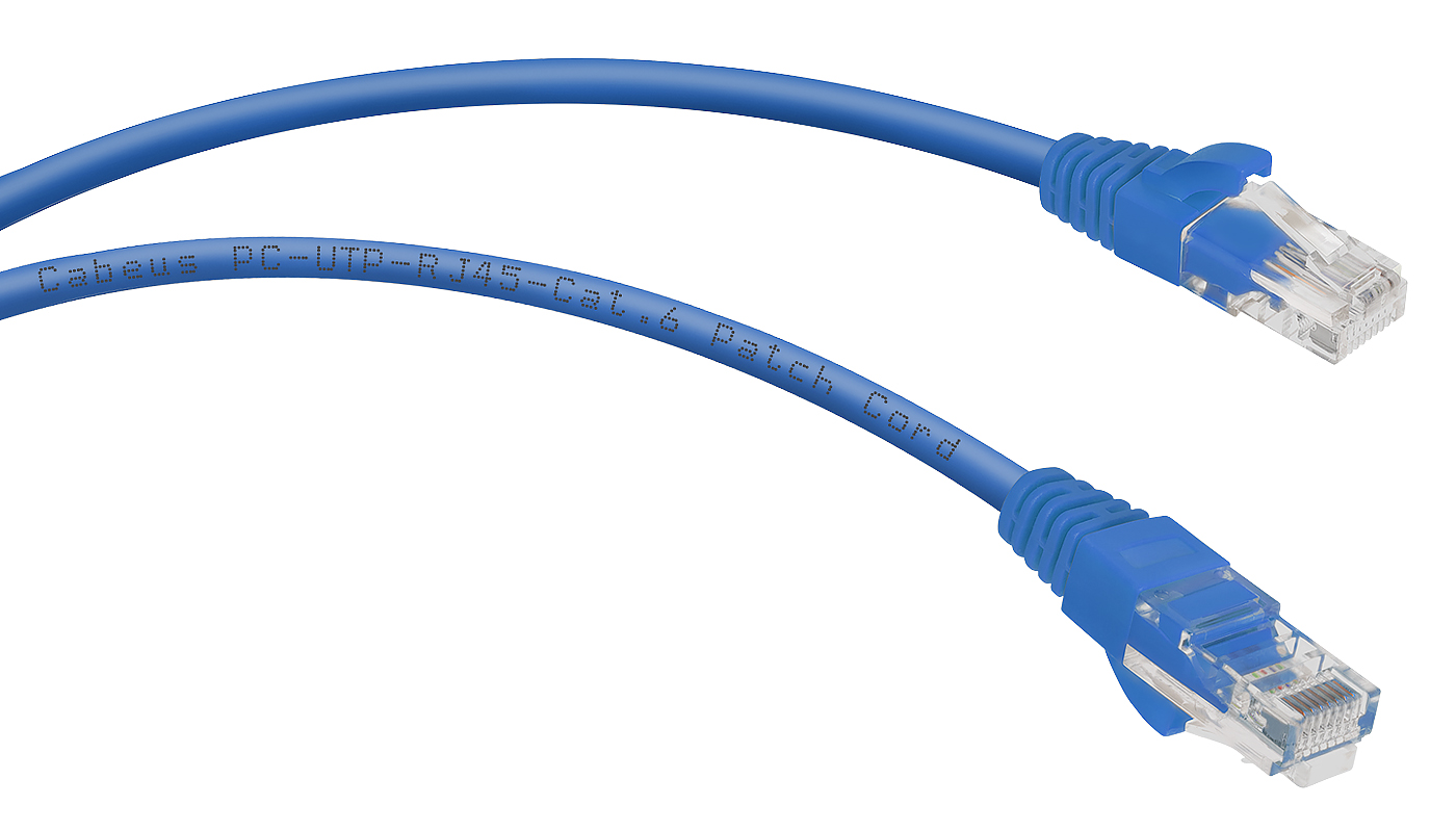 

Кабель патч-корд U/UTP 6 кат. 5м Cabeus PC-UTP-RJ45-Cat.6-5m-BL неэкранированный, синий, PC-UTP-RJ45-Cat.6-5m-BL
