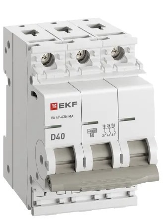 фото Автоматический выключатель  EKF M63MA6340D в Екатеринбурге