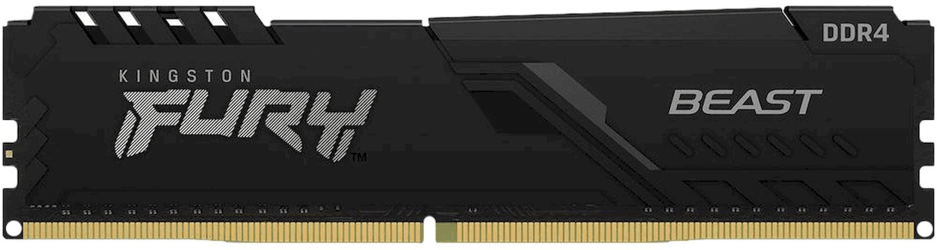 

Модуль памяти DDR4 8GB Kingston FURY KF432C16BB/8-SP Beast 3200MHz PC4-25600 CL16 1.35V, with heatsink, RTL, KF432C16BB/8-SP