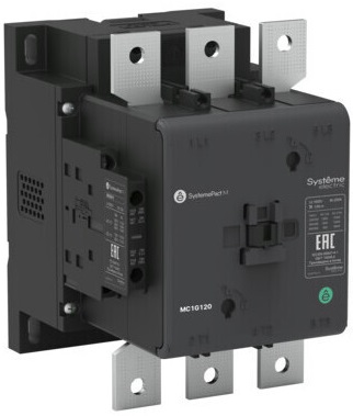 

Контактор Systeme Electric MC1G185M5 MC1G 3P 185A 2НО+2НЗ 220V 50ГЦ, MC1G185M5