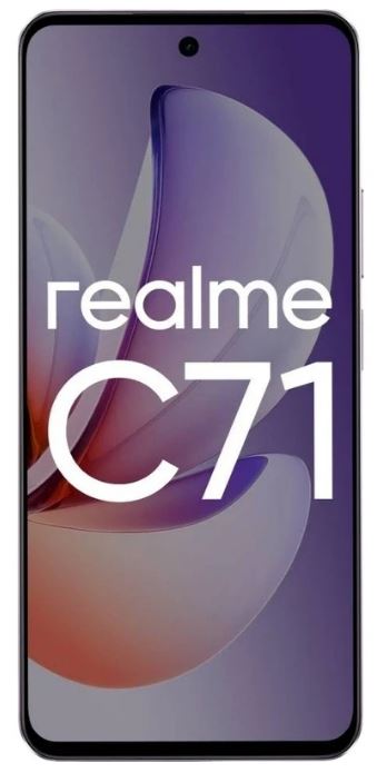 

Смартфон Realme C71 6/128GB RMX5303 (6+128) PURPLE фиолетовый моноблок 3G 4G 2Sim 6.67" 720x1604 Android 15 50Mpix 802.11 a/b/g/n/ac NFC GPS GSM900/18, C71 6/128GB