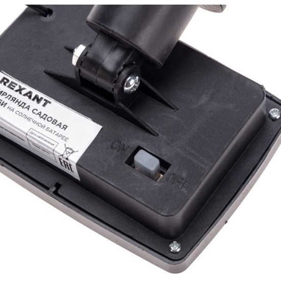 

Гирлянда Rexant 602-2419 садовая Эбби, 335 см, 3000К, встроенный аккумулятор, солнечная панель, коллекция Лондон, 602-2419