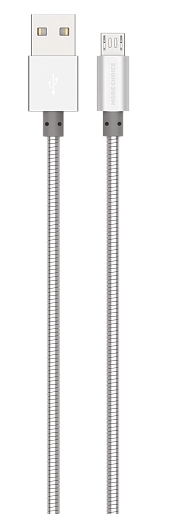 

Кабель интерфейсный More Choice K31m USB 2.1A для micro USB 1м Silver, K31m