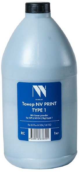 

Тонер NVP NV-HP LJ M104 (1кг)type1 для HP LaserJet Pro M104/M132, NV-HP LJ M104 (1кг)type1