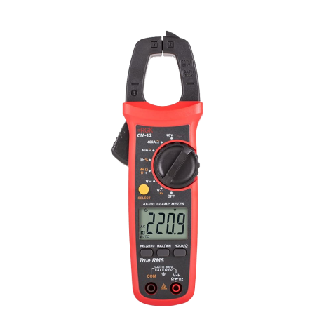 Изображение товара Цифровые токовые клещи RGK CM-12 для профессионалов и бытового использования