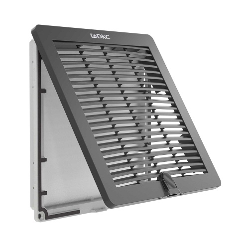 

Вентиляционная решетка DKC R5RF15B с фильтром RF 252x252 мм, IP54, RAL9005, "RAM Klima", R5RF15B