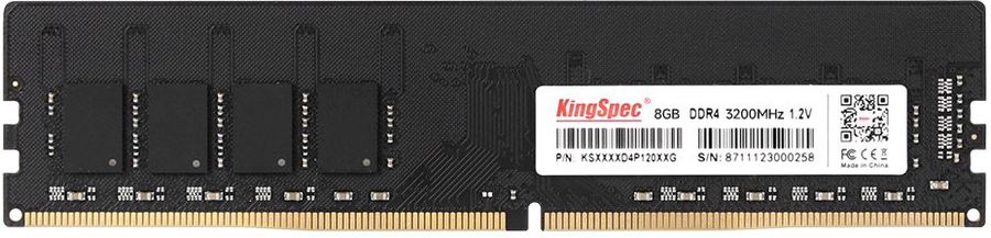 

Модуль памяти DDR4 8GB KINGSPEC KS3200D4P12008G 3200MHz PC4-25600 CL17 288-pin 1.2В single rank RTL, KS3200D4P12008G