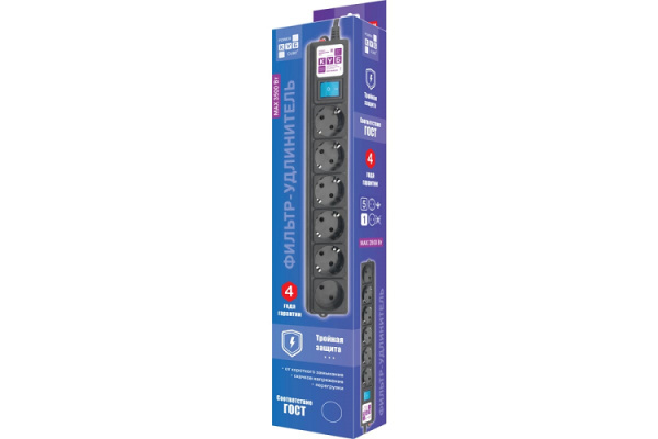 фото Сетевой фильтр  Power Cube SPG6-B5M в Уфе