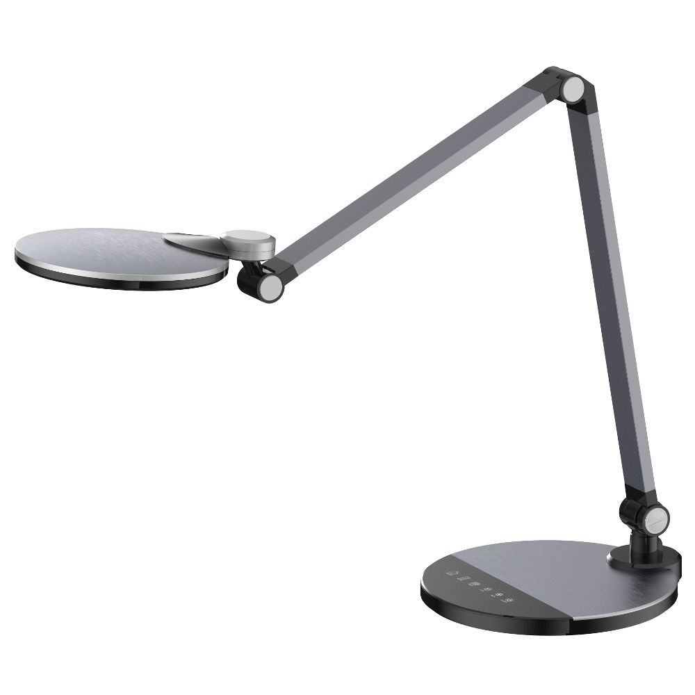 

Светильник настольный Camelion™ KD-865 С48 светодиодный, 10Вт, ~230В, 600лм, 3000-6000K, чёрный металлик, на подставке, KD-865 С48