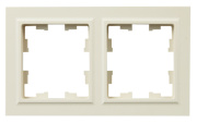 фото Рамка двойная IEK BR-M22-44-K10
