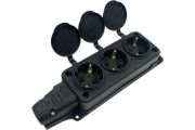 фото Удлинитель iTOK i-CONNECT-COLOR-SU-PVS-315-3-54-7-BLACK