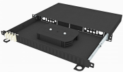 фото Кросс оптический стоечный TopLAN КРСв-Top-1U-16LC/U-OM2-BK