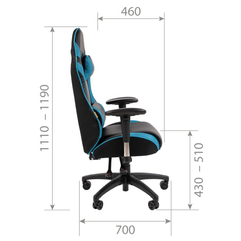 фото Кресло игровое Chairman CH43 в Красноярске