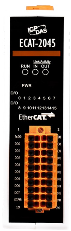

Модуль ICP DAS ECAT-2045 CR EtherCAT Slave I/O Module with Isolated 16-ch Digital Outputs(RoHS), ECAT-2045 CR