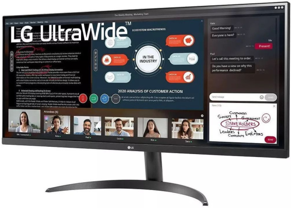 фото Монитор 34" LG 34WP500-B в Омске