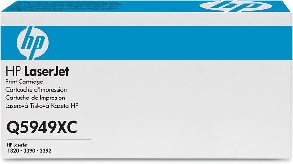 

Картридж HP Q5949XC для LJ 1160/LJ 1320/LJ 3390 / LJ 3392aio, Q5949XC