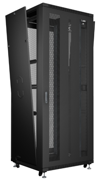 фото Шкаф напольный 19", 42U Cabeus ND-05C-42U80/80-BK в Воронеже