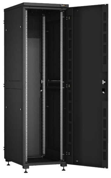 фото Шкаф напольный 19", 24U TLK TFM-246080-MMMM-BK в Омске