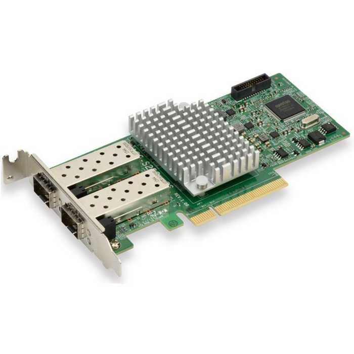 

Сетевая карта Supermicro AOC-S25G-M2S-O 2-port 25GbE SFP28 PCI-E 3.0 x8, 2x SFP28 ports, LP, AOC-S25G-M2S-O