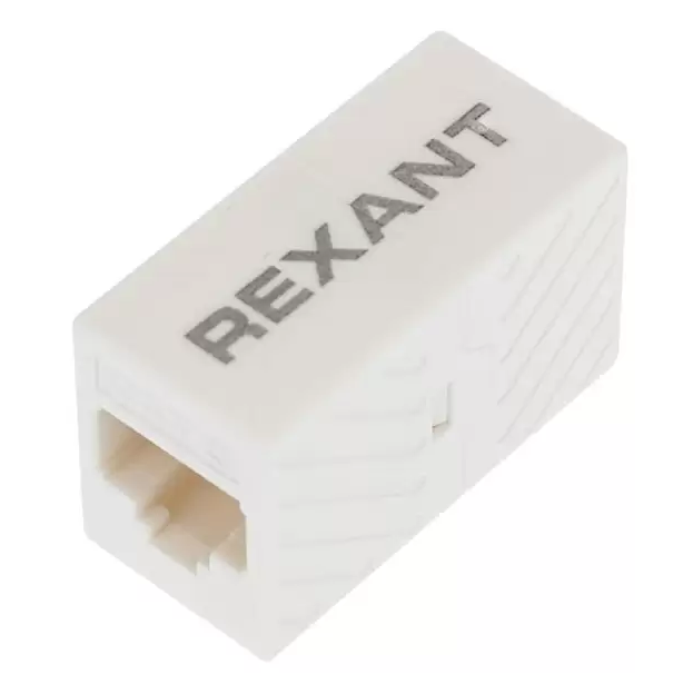 

Адаптер проходной Rexant 03-0108 RJ-45(8P-8C), UTP неэкранированный, категория 6, (гнездо-гнездо), 03-0108
