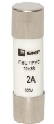 фото Предохранитель EKF pvc-10x38-2