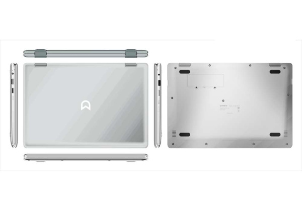 фото Ноутбук  Irbis NB123 11.6 ", Celeron, 4 Гб RAM, 64 Гб eMMC SSD, HD Graphics 500, Серебристый