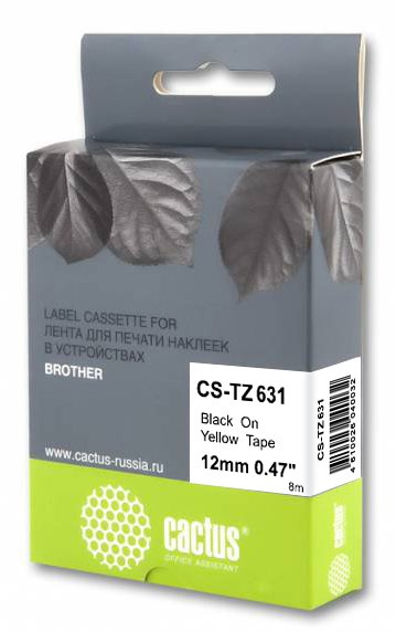 фото Картридж ленточный Cactus CS-TZ631 в Омске