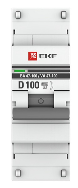 фото Автоматический выключатель  EKF mcb47100m-1-100D-pro в Перми
