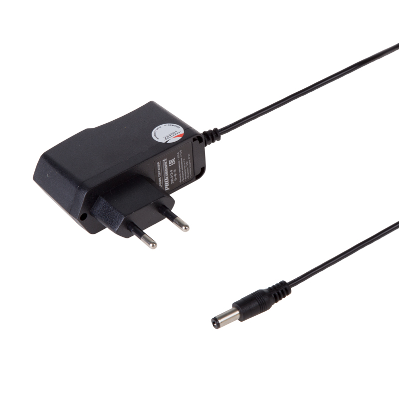 

Источник питания Rexant 200-012-5 110-220 V AC/5 V DC 2 А 10 W с DC разъемом подключения 5.5х2.1, без влагозащиты (IP23), 200-012-5