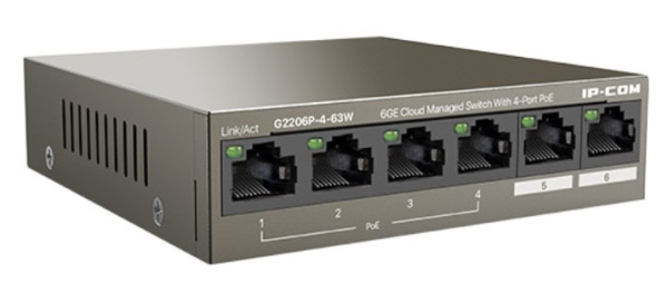 фото Коммутатор управляемый IP-Com G2206P-4-63W в Казани