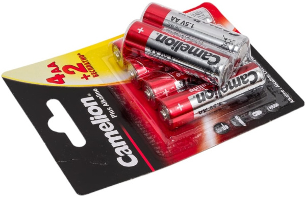 фото Батарейка  Camelion Plus Alkaline LR6 4+2 в Казани