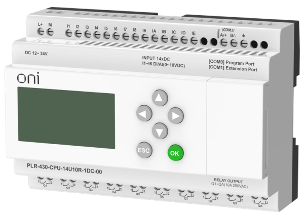 фото Модуль  ONI PLR-430-CPU-14U10R-1DC-00 в Санкт-Петербургe