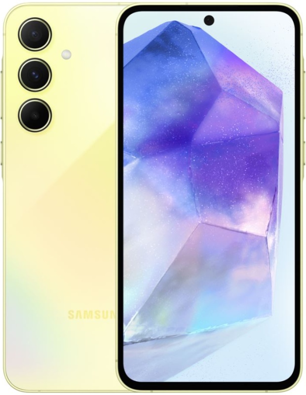 

Смартфон Samsung Galaxy A55 5G 8/128GB SM-A556EZYACAU Awesome Lemon, Galaxy A55 5G 8/128GB