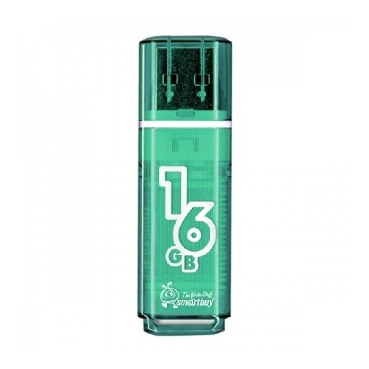 

Накопитель USB 2.0 16GB SmartBuy SB16GBGS-G Glossy зеленый, SB16GBGS-G