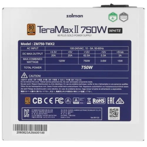 фото Блок питания Zalman ZM750-TMX2 WH