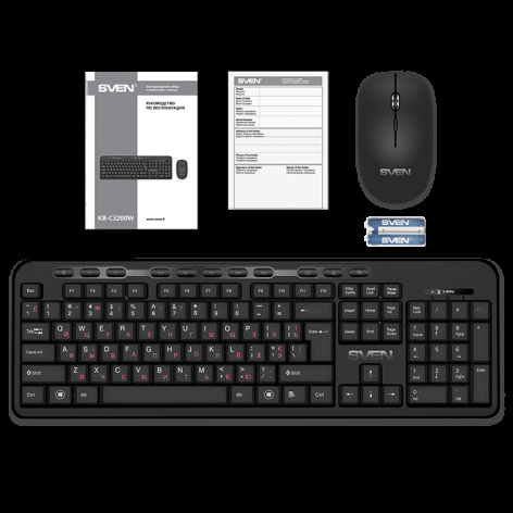 фото Клавиатура и мышь Wireless Sven KB-C3200W в Уфе