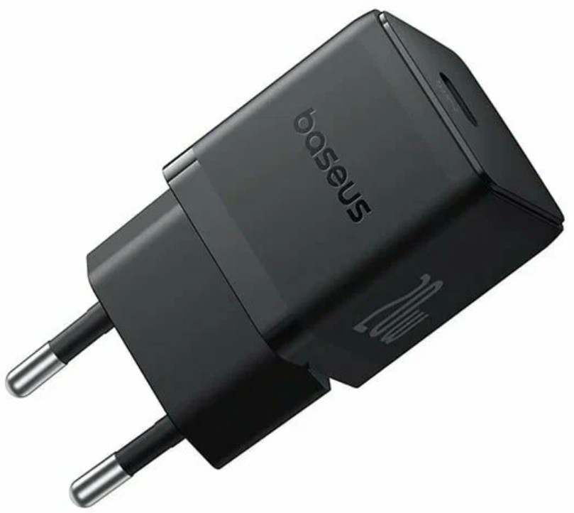 

Зарядное устройство сетевое Baseus Palm P10111602113-00 1C 20W EU Cluster Black, Palm