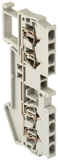 Изображение товара Клеммная колодка EKF plc-jxb-st-1.5-4 самозажимная 35 мм DIN-рейка 17.5 А