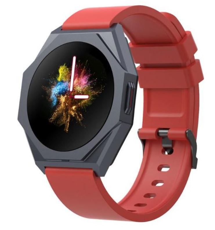 

Часы Canyon Otto SW-86 IPS 1.3'', металлический корпус, 25 спортивных режима, IP68, темно-красные, Otto SW-86