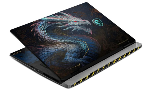 фото Ноутбук MSI Titan 18 HX Dragon Edition Draco A2WJ 18" (Intel Core Ultra 9, 96Гб DDR5, SSD 4 Тб, GeForce RTX 5090, Windows 11 Домашняя) Черный [9S7-1824D6-1251]
