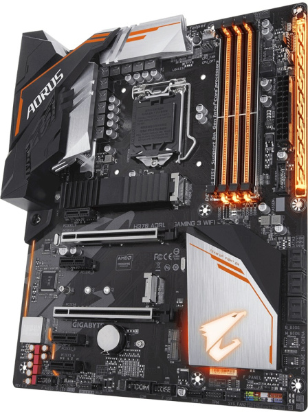 фото Материнская плата ATX GIGABYTE H370 AORUS GAMING 3 WIFI