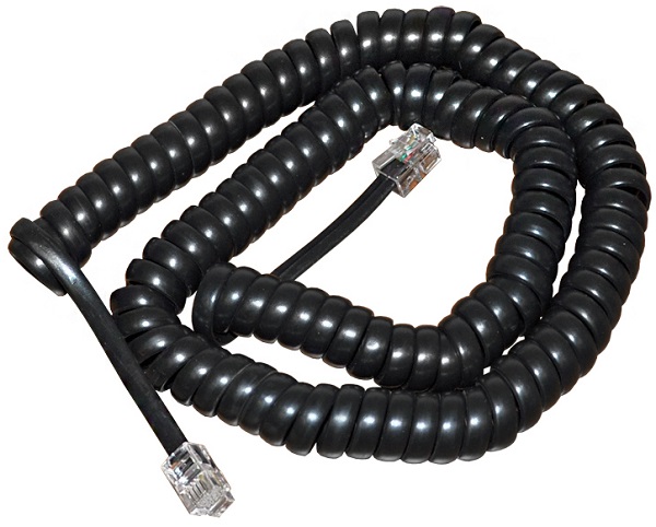 

Шнур Greenconnect GCR-TPC4P4 GCR-50963 телефонный витой для трубки, 1.0м, 4P4C (джек 4p4c - jack 4p4c), черный, GCR-TPC4P4